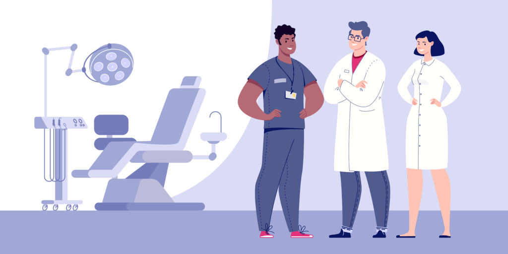 we're a team of healthcare providers