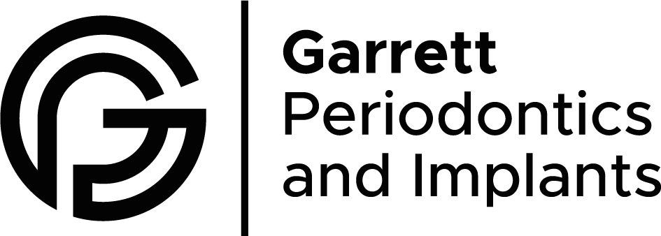 logo garrett periodontics and dental implants